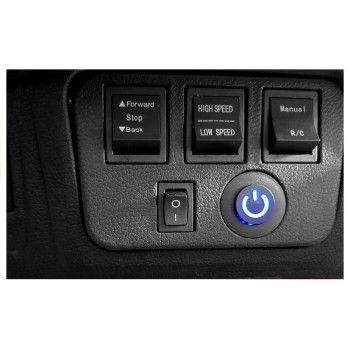 Auto na Akumulator Jeep HP012 Dla Dzieci Światła LED MP3 Czarne