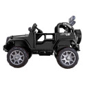 Auto na Akumulator Jeep HP012 Dla Dzieci Światła LED MP3 Czarne