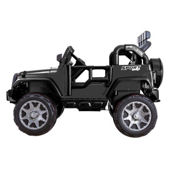 Auto na Akumulator Jeep HP012 Dla Dzieci Światła LED MP3 Czarne