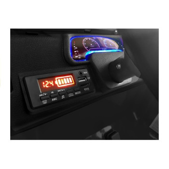 Auto na Akumulator Jeep HP012 Dla Dzieci Światła LED MP3 Czarne