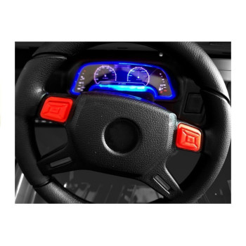 Auto na Akumulator Jeep HP012 Dla Dzieci Światła LED MP3 Czarne