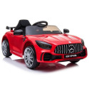 Auto na Akumulator Mercedes GTR Dla Dzieci Światła LED MP3 Czerwony