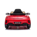 Auto na Akumulator Mercedes GTR Dla Dzieci Światła LED MP3 Czerwony