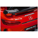 Auto na Akumulator Mercedes GTR Dla Dzieci Światła LED MP3 Czerwony