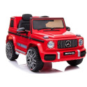 Auto na Akumulator Mercedes G63 AMG Dla Dzieci Światła LED MP3 Czerwony