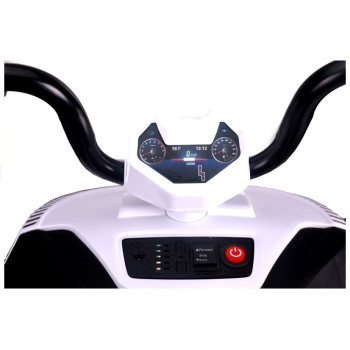 Quad na Akumulator S601 Pojazd Terenowy Koła EVA Światła LED Biały