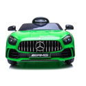 Auto Pojazd Na Akumulator Mercedes GT R Dla Dzieci Światła LED MP3 Zielony