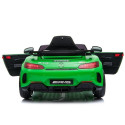 Auto Pojazd Na Akumulator Mercedes GT R Dla Dzieci Światła LED MP3 Zielony