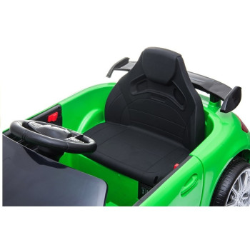 Auto Pojazd Na Akumulator Mercedes GT R Dla Dzieci Światła LED MP3 Zielony
