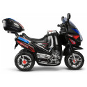 Motor Na Akumulator HC8051 Dla Dzieci Czarny Ścigacz Światła Led Dźwięki