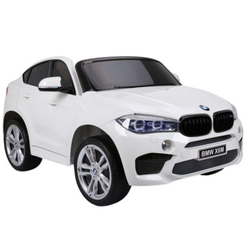 Auto Na Akumulator NOWE BMW X6M SUV Światła LED MP3 Pilot Białe