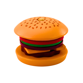 Hamburger Drewniany 8 El Karty Z Przepisami 10 Szt