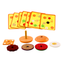 Hamburger Drewniany 8 El Karty Z Przepisami 10 Szt