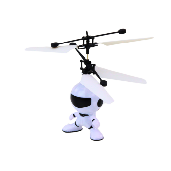 Latający Astronauta Sterowany Ręką Dron Helikopter Biały