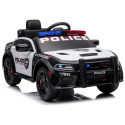 Auto Na Akumulator Dodge Charger Policyjny Biało- Czarny