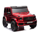 Auto Na Akumulator Mercedes G63 4X4 XXL 24V14AH Czerwony Lakierowany
