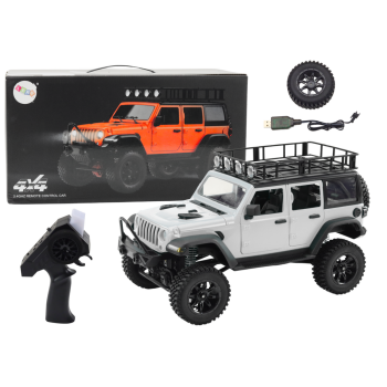 Auto Terenowe Zdalnie Sterowane RC 2.4G Napęd 4x4 Szary