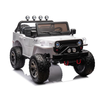 Auto Na Akumulator JH-102 Białe 4x4