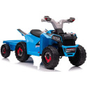 Quad Na Akumulator XMX630T Niebieski Z Przyczepą