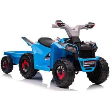 Quad Na Akumulator XMX630T Niebieski Z Przyczepą