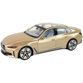 Auto BMW I4 Samochód Zdalnie Sterowany RC Rastar Złoty 1:14