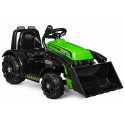 Traktor na Akumulator ZP1001B Z Łyżką Klakson Zielony
