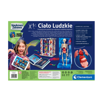 Naukowa Zabawa Ciało Ludzkie Język Polski Clementoni 60249