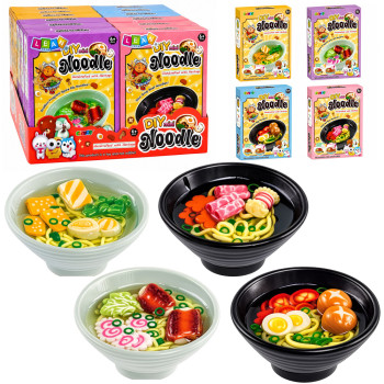Zestaw Kreatywny DIY Makaron Ramen Brelok Zawieszka Ozdobna Dla Dzieci
