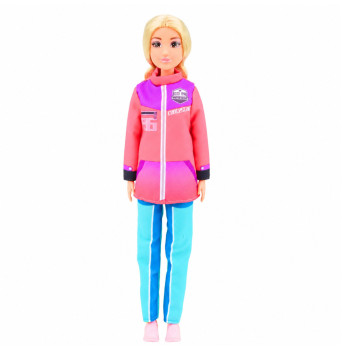 Lalka Anlily Sporty Zimowe Narty Skuter Deska Snowboardowa Ubrania Zestaw
