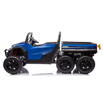 Pojazd Na Akumulator 6 Kół XB-1038A 4x4 24V Niebieski