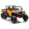 Pojazd Na Akumulator 6 Kół XB-1038A 4x4 24V Pomarańczowy