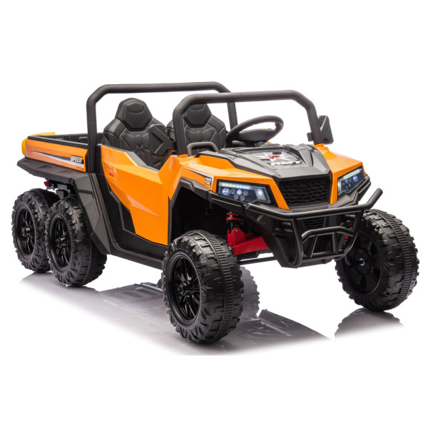 Pojazd Na Akumulator 6 Kół XB-1038A 4x4 24V Pomarańczowy