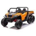 Pojazd Na Akumulator 6 Kół XB-1038A 4x4 24V Pomarańczowy