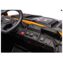 Pojazd Na Akumulator 6 Kół XB-1038A 4x4 24V Pomarańczowy