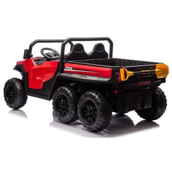 Pojazd Na Akumulator 6 Kół XB-1038A 4x4 24V Czerwony