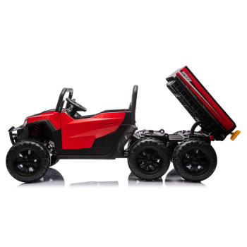 Pojazd Na Akumulator 6 Kół XB-1038A 4x4 24V Czerwony