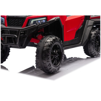 Pojazd Na Akumulator 6 Kół XB-1038A 4x4 24V Czerwony