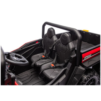 Pojazd Na Akumulator 6 Kół XB-1038A 4x4 24V Czerwony