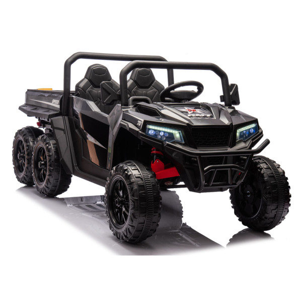 Pojazd Na Akumulator 6 Kół XB-1038A 4x4 24V Czarny