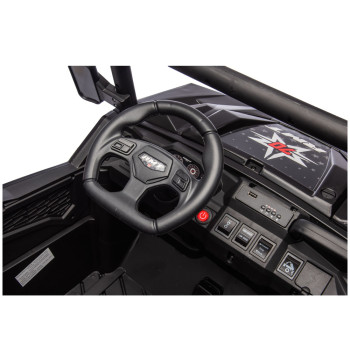 Pojazd Na Akumulator 6 Kół XB-1038A 4x4 24V Czarny