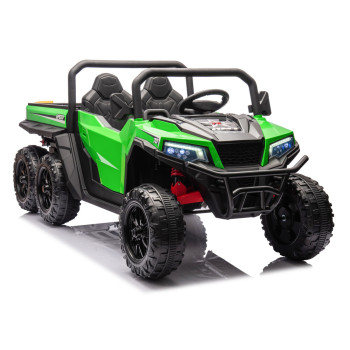 Pojazd Na Akumulator 6 Kół XB-1038A 4x4 24V Zielony