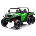 Pojazd Na Akumulator 6 Kół XB-1038A 4x4 24V Zielony