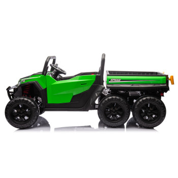 Pojazd Na Akumulator 6 Kół XB-1038A 4x4 24V Zielony
