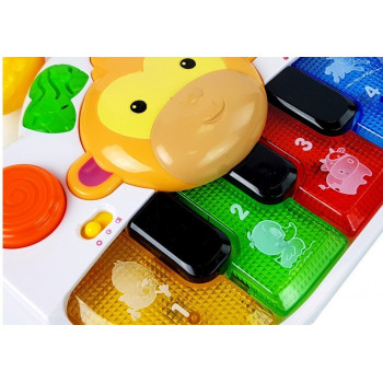 Pianinko z Małpką dla Niemowlaka Dźwięk Światła