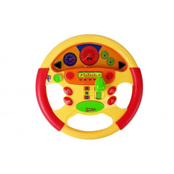 Kierownica Edukacyjna dla Niemowlaka Efekty Dźwiękowe i Świetlne