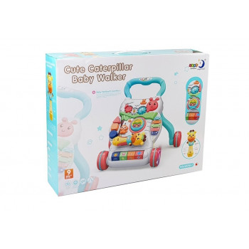 Pchacz Edukacyjny dla Niemowlęcia z interaktywnym mikrofonem