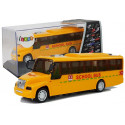Szkolny Autobus z Naciągiem Światłami i Dźwiękami Otwierane Drzwi