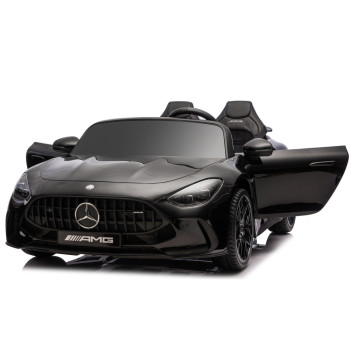 Auto Na Akumulator Mercedes GT63 AMG DK-GT63 24V LCD Czarny Lakierowany