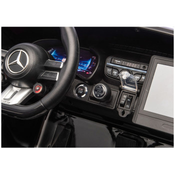 Auto Na Akumulator Mercedes GT63 AMG DK-GT63 24V LCD Czarny Lakierowany