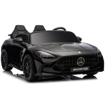 Auto Na Akumulator Mercedes GT63 AMG DK-GT63 24V LCD Cichy Silnik Czarny